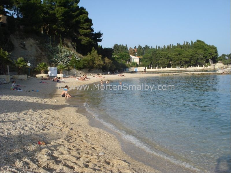 Beach in Split Kastelet