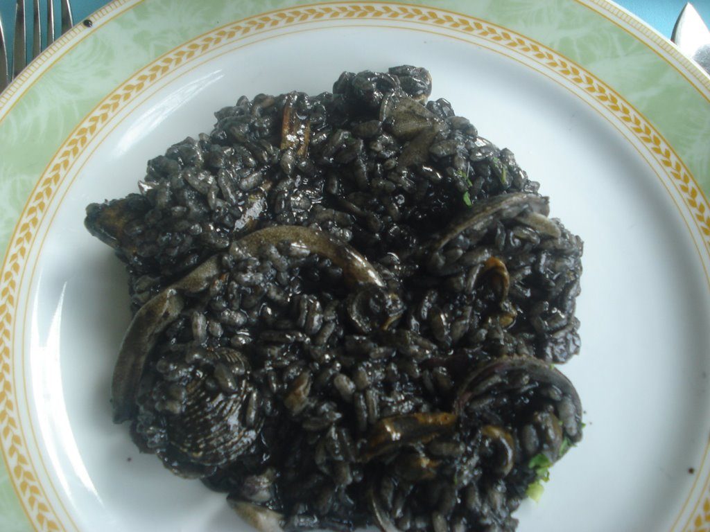 black risotto