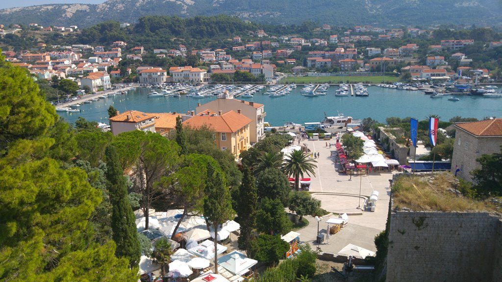 View on Marina in Rab