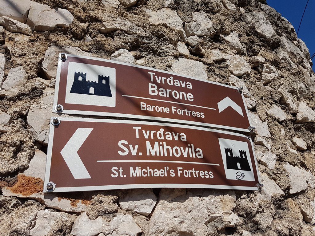 Fortress signs sibenik