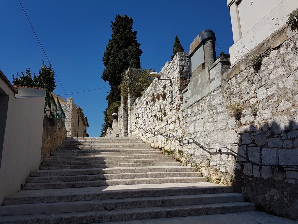 Stairs to St Michael