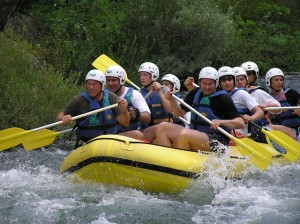 Rafting Cetina omis