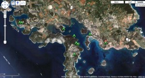 Map Camping Istria