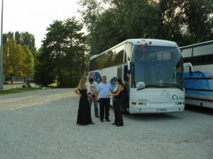 U2 Zagreb tour 2009 our Bus