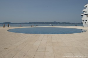 Zadar greeting to the sun