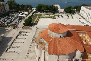 Zadar view from tower