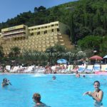 Rabac pool at the 3 hotels