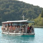 Plitvice lake boat