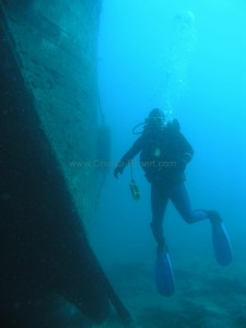 Diver Wreck Croatia