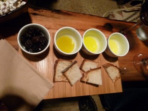 olive oil tasting