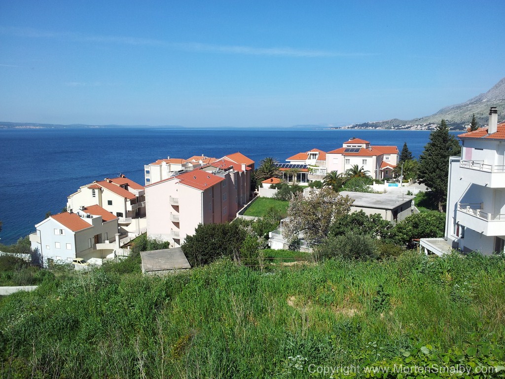 Apartments on hill in Nemira