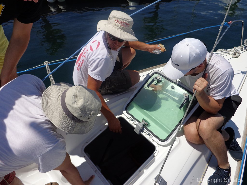 Lowering the keel