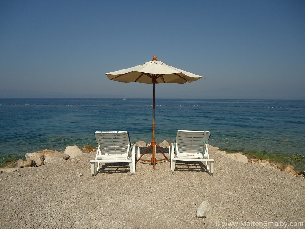 Njivice beach