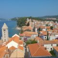 Rab seen from Church tower